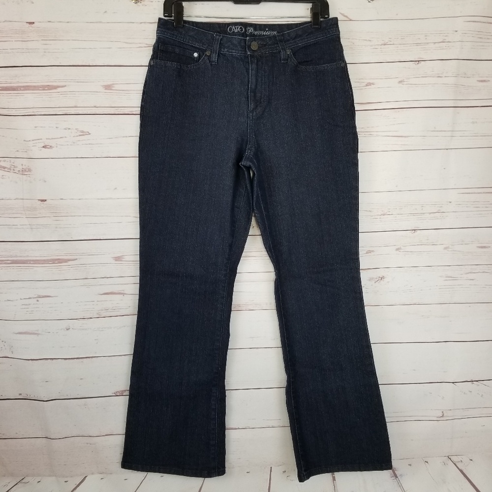 Cato Premium Women's 10P Boot Cut Dark Wash Curvy